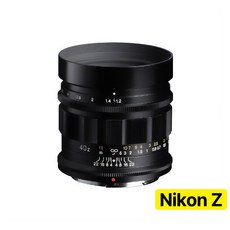 [정품등록이벤트 5만 포인트 3년 보증] 보이그랜더 NOKTON 40mm F1.2 ASP for Z-마운트