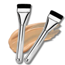 찬스온 메이크업 와이드 브러쉬 스파츌라, 2개, 실버