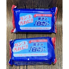 霏霓莫屬 日本火箭石鹼 強力去汙洗衣皂 135g 洗衣皂 強力去汙, 1個