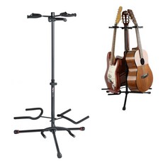 3단기타스탠드 모든기타겸용 DmT92 일렉거치대 기타 베이스 액세서리 용거치대 통 받침대 스탠드 dew+71385Rs