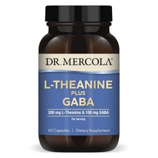 DR. MERCOLA 左旋茶胺酸&GABA膠囊, 1個, 60顆