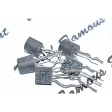 Telefunken (TFK) BC327 PNP 0.5W 45V 0.8A 電晶體, 1個