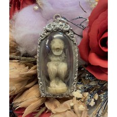 龍婆醒 瓦拉航雅 2555 水牛角雕 哈奴曼小立尊, 詳見包裝