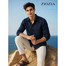 지오지아 루즈핏 블랜드 긴팔 셔츠 (ABC2WC1103) 3068674