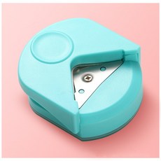 모서리 커터기 라운드 펀칭기 코너 라운더 다꾸 종이컷팅, 2개, 파랑