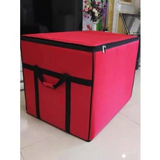 대형 보온 보냉백 가족용 포장 도시락가방 대용량 휴대용, B.76L 검정색  43x35x32cm, 1개