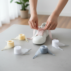 운동화 리본 레이스 슈레이스 130cm 쉬폰 신발끈 꾸미기용