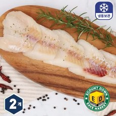 바다받아 손질 명태포, 2개, 700g 슬라이스