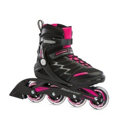 Rollerblade Bladerunner Advantage Pro XT 여성용 성인 피트니스 인라인 스케이트 블랙/핑크 7 UK 0T100100, Rollerblade Bladerunner Advant