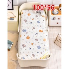 MO寶 可機洗可折疊 嬰兒床床墊 幼稚園睡墊 雙面可用, 1個