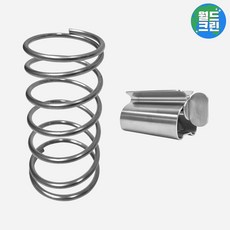 월드크린 스프링 칫솔꽂이 대 + 스텐 치약짜개 무타공 칫솔정리 치약디스펜서 스퀴저, 월드크린스프링칫솔꽂이대+스텐치약짜개, 1개