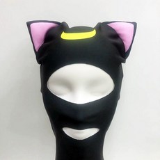 팬더 스쿠버다이빙후드 캐릭터 다이빙모자 스노쿨링 다이빙 헤드 기어, 20.루나캣 썬 프로텍션 헤드기어