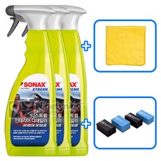 소낙스 익스트림 인테리어 디테일러-750ml 3개+타월&도어가드, 1개, 750ml
