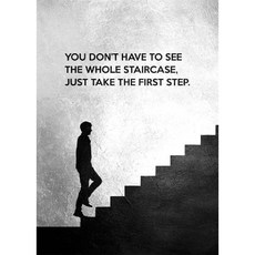 동기부여 명언 좋은글 그림 포스터 캔버스 팝아트 액자 사무실 레트로 클래식 빈티지 유니크, P