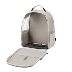 (정품) 무인양품 폴리에스터 반려동물 이동 가방, 그레이베이지 4550512875901