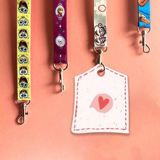 디즈니 캐릭터 목걸이줄 프린세스 겨울왕국 카스 유치원 어린이집 명찰 사원증 출입증, 캐릭터 목걸이줄 겨울왕국