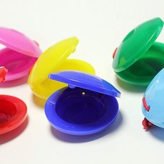 리듬악기 음악놀이 타악기 유아교육 손놀이 소리만들기, 1개, 윙즈스토어 핑크 2개 세트