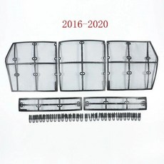 전면 그릴 곤충망 스크 인서트 장식 커버, 1. 2016-2020, 1개