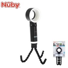 Nuby 無葉片式推車風扇 USB充電 隨行小風扇, 1個