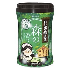 Hakugen Earth 白元乳濁湯入浴劑 森林芬芳款, 1個, 600g