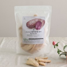 질마재농장 자색고구마떡뻥 유기농 국내산쌀 무첨가 아이간식, 1개, 70g, 유기농쌀과자 자색고구마떡뻥