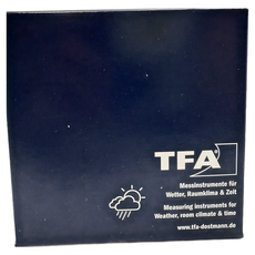TFA 德國毛髮溫濕度計 指針型 Thermo-Hygrometer 室內溫濕度測量儀器, 金色, 1個