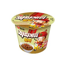 농심 짜파게티 범벅 미니 컵라면, 10개