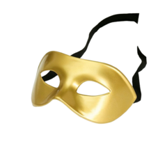 할로윈 가면 오페라 유령 소품 무도회 커플 파티 인싸 원사이즈 국내, 골드