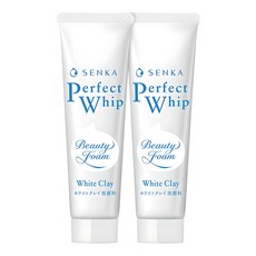 센카 퍼펙트 휩 화이트 클레이 클렌징폼, 50g, 2개