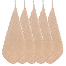 오제브 강력한 흡수력 핸드타올 주방 고리수건, 5개, 베이지