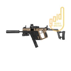 Lehui 크리스벡터 KRISS Vector 수정탄 전동건 나일론기어 단발 연발, 샌드 기본구성, 1세트