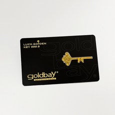 [골드베이미니] 순금열쇠 0.3g 행운의 열쇠 골드바 콩알금 24K 999.9
