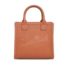 MC2세인트바스 엠보스드 그레인 레더 미니 토트 백