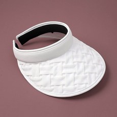 7day 패턴 썬캡 햇빛가림 여름 그늘모자 화이트gia5+3cmd