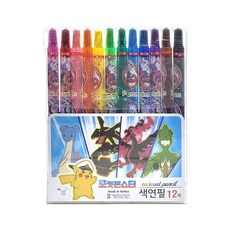 5500 포켓몬스터12색 색연필 돌돌이색연필(26년) 포켓몬 12색 색연필