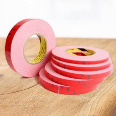 3M 산업용 양면테이프 공업용 차량용 블랙박스 몰딩 유리 접착 테이프, 12mm (01947), 1개