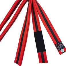 브라질 Jiu Jitsu 청소년 어린이 이하 벨트 시스템, 오렌지블랙 스트랩 - 자수 있음, 기본 모델명/품번
