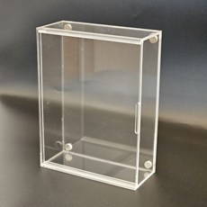 부케말리기 액자 고체하바리움 아크릴액자 사진교체타입, 1개, 투명