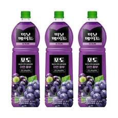 미닛메이드 시그니처 포도 1.5L 3개