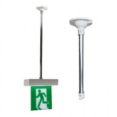 천장 유도등 30cm 90cm 연장봉 비상 안전 대피 표시 설치용, 30cm_T772734, 1개