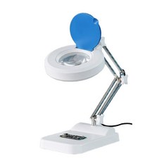 LED 스탠드 돋보기 정밀작업 확대경 탁상 루페 작업용 납땜, 2. 표준10배-127mm 단층 렌즈