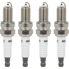 점화플러그 니켈-구리 합금 2013-2015년 쉐보레 스파크 1.2L/4기통 2014-2017년 피아트 500 1.4L/4기통 교체용 3932 DCPR7E 4개 해외 직배송