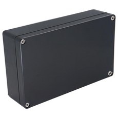 라큘리티 프로젝트 박스 IP65 방수 정션 ABS 플라스틱 블랙 전기 DIY 전자 케이스 전원 인클로저 6.22x3.54x2.36 인치(158 x 90 60 mm), Black, 7.87"x4.72"x2.2"