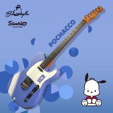 벤티볼리오 산리오캐릭터즈 일렉기타 ST250S Pochacco 포차코, 1개, Pochacco (포차코)