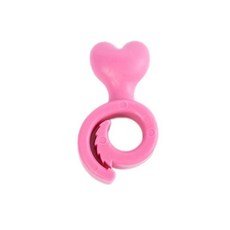 하트 모양 바나나 우산 걸이 테이블 클립 홀더 거치대 사무실 정리용, 1개, 3. Pink