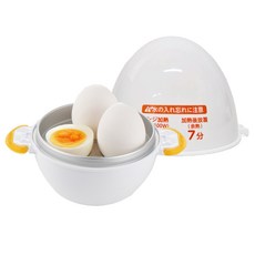 아케보노 계란 3구 전자레인지용 삶은계란 찐계란 찜기 반숙 완숙 일본 RE-278 일본직수입 정식통관, 1개