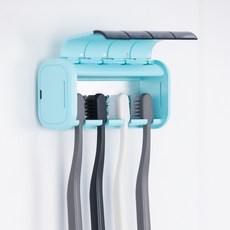 가정용 거치형 무선 충전식 4인용 UV살균기 무선 칫솔살균기 (TS-04), 1. 화이트