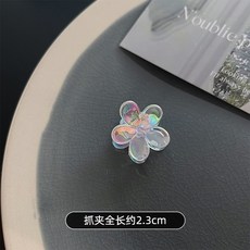幻彩抓夾小號髮夾女公主頭髮飾2026新款側邊劉海碎髮夾子頭飾髮卡3#幻彩花朵默認顏色