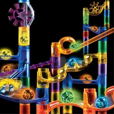 어린이 창의력 야광구슬 트랙 교육완구50p 집콕놀이 구슬놀이 영유아 아이큐발달