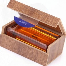 고급 원목 악기 보관 레진 송진 케이스 음악 보존 정밀 수납 디자인 예술, 1개